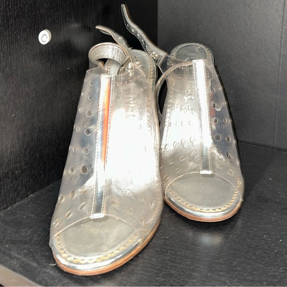Vintage Translucent Chanel Heels - Picture 16 of 16